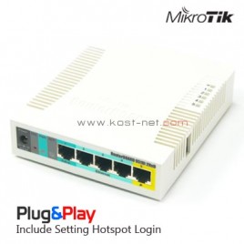 Mikrotik RB951Ui-2HND PLUG & PLAY