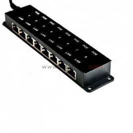 POE Injector 8 Port KN-POE 1008