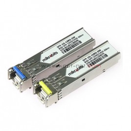 Mikrobits SFP Bidirectional Pair Transceiver SFP-1G-BD-SM