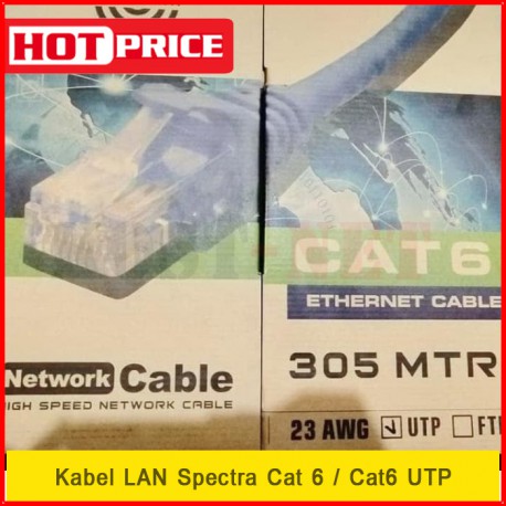 Kabel LAN Spectra Cat 6