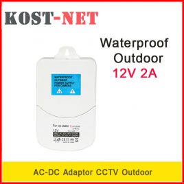 Adaptor CCTV Waterproof Outdoor 12V 2A
