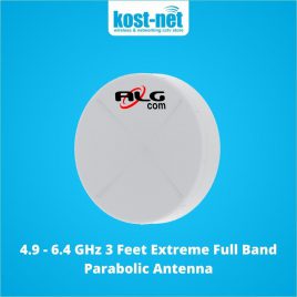 4.9 – 6.4 GHZ 3 Feet Extreme Full Band Parabolic Antenna