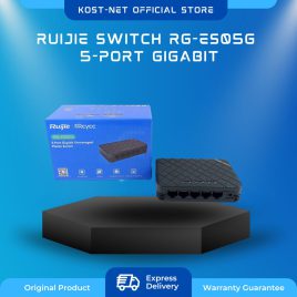 Ruijie Switch RG-ES05G 5-Port Plastik Case Gigabit