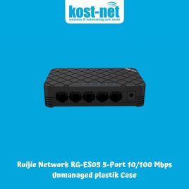 Switch 5 Port Fast Ethernet Ruijie